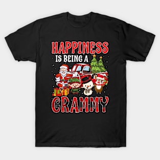 Happiness Is Being A Grammy Christmas T-Shirt